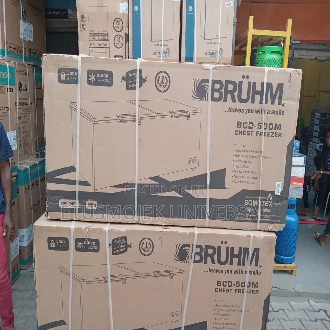 Quality BRUHM Chest Freezer/Bdc500m