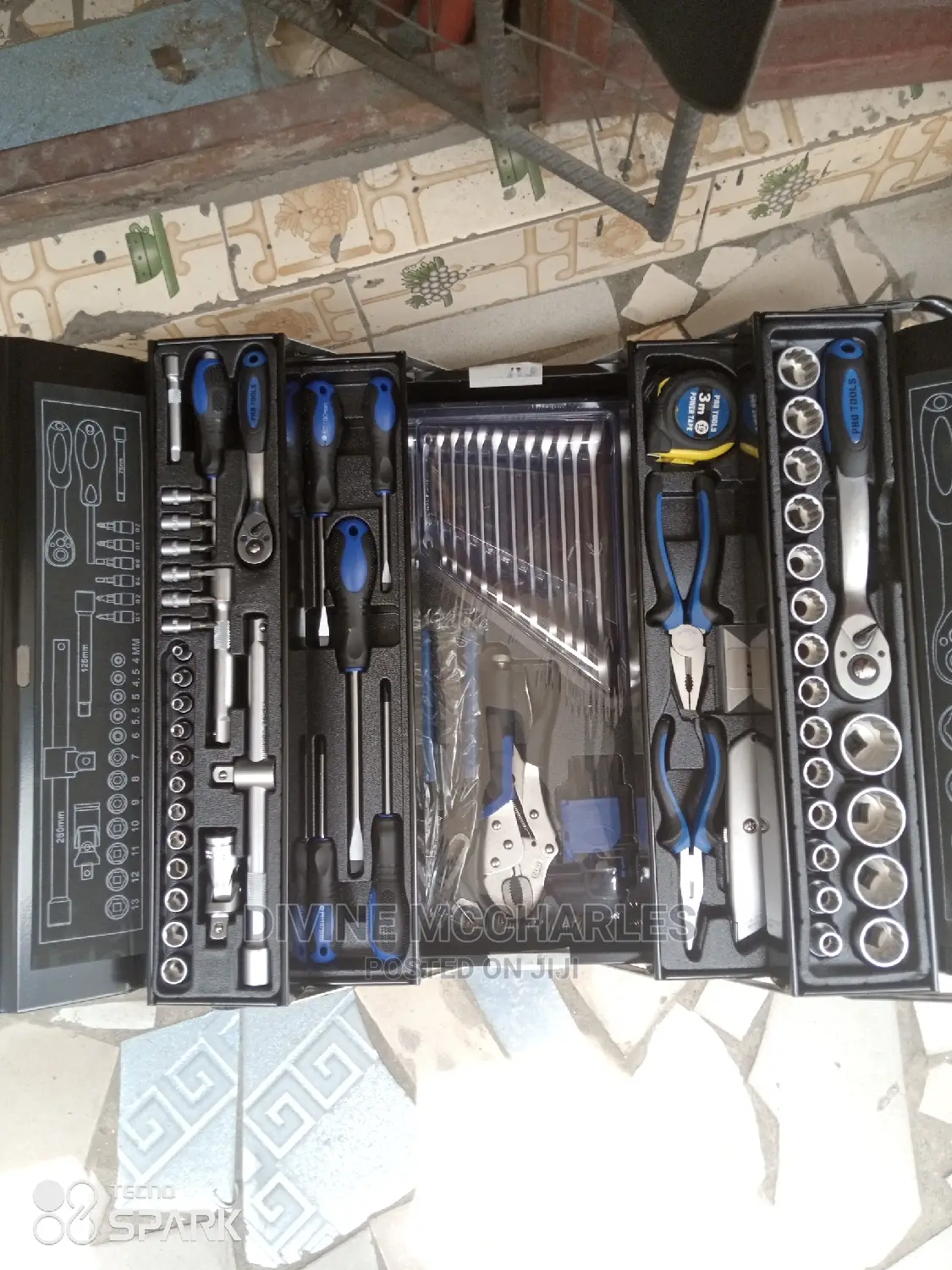 Original Set of Engineering Tools Box
