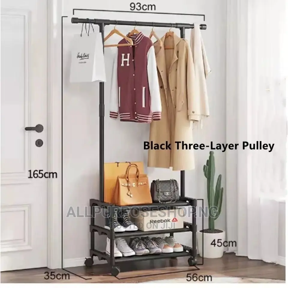 3 Layer Cloth / Shoe Rack