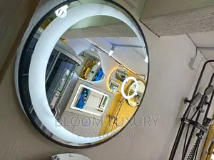 Moon Light LED Mirror, Size- 70*70cm $ 80×80cm