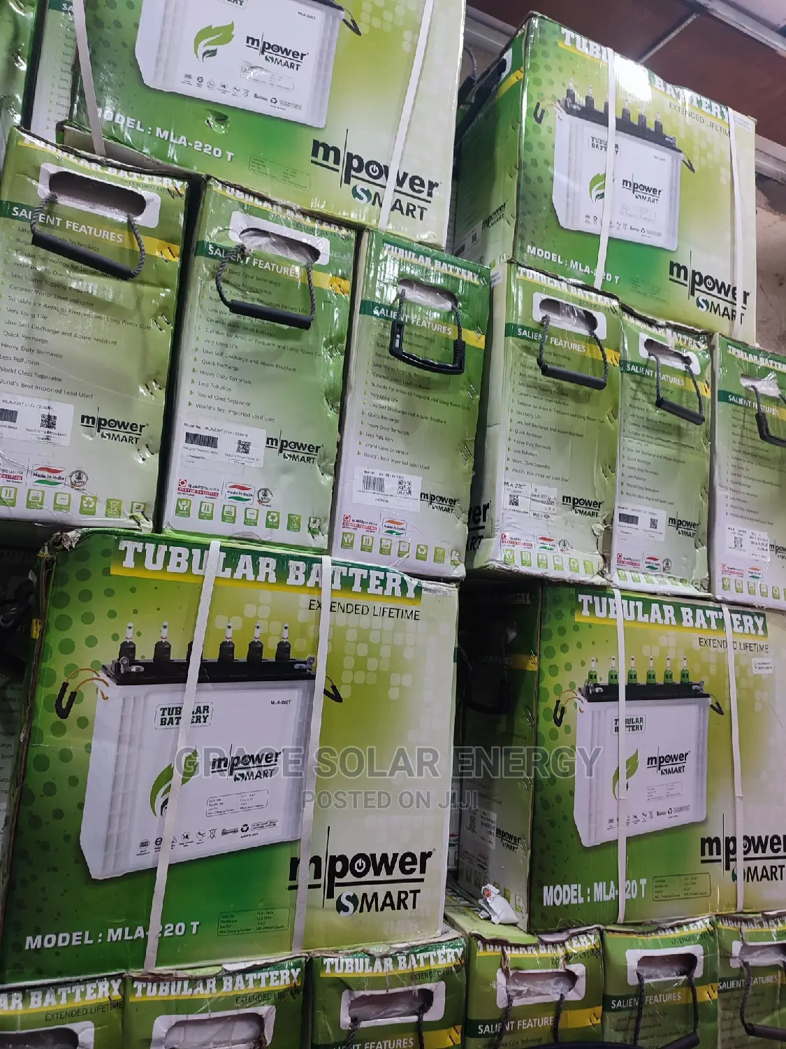 Mpower 220A Tubular Battery