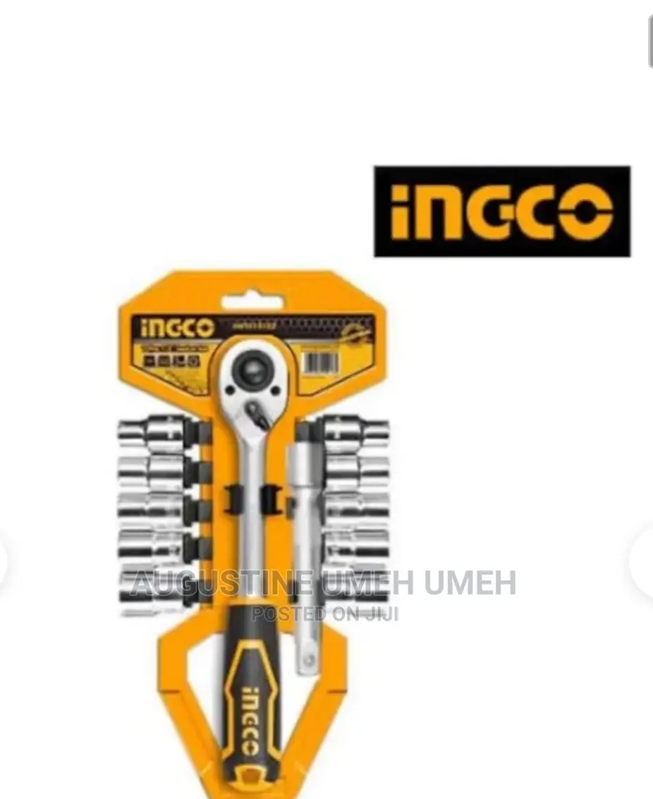 1/2" Socket Set Ingco Hkts12122 12 PCS