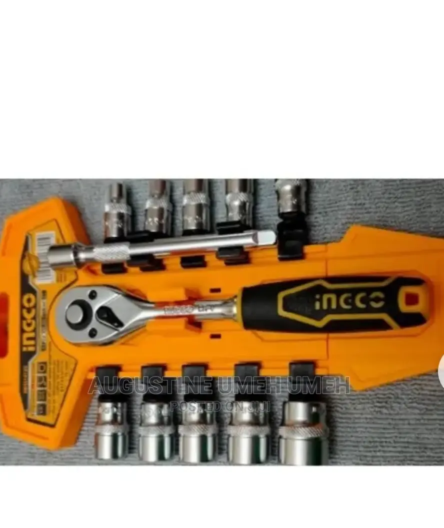 1/2" Socket Set Ingco Hkts12122 12 PCS