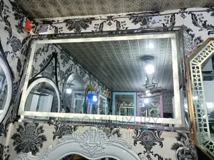 Framed LED Mirror With Bluetooth