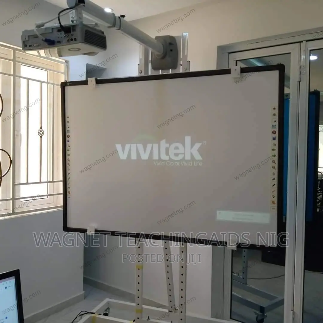 Interactive Whiteboard on Movable Stand