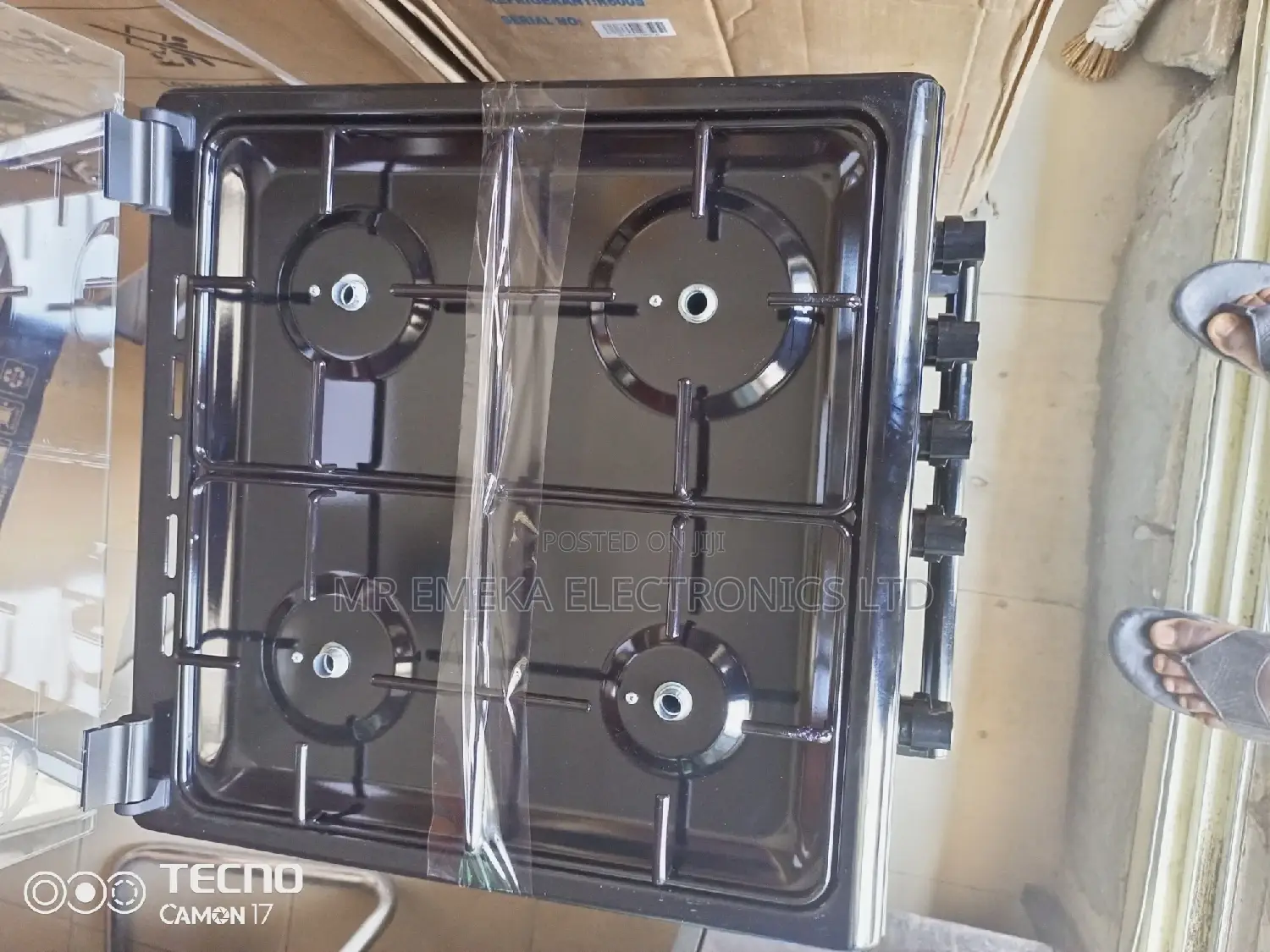 Bruhm All Gas Cooker 4 Burner