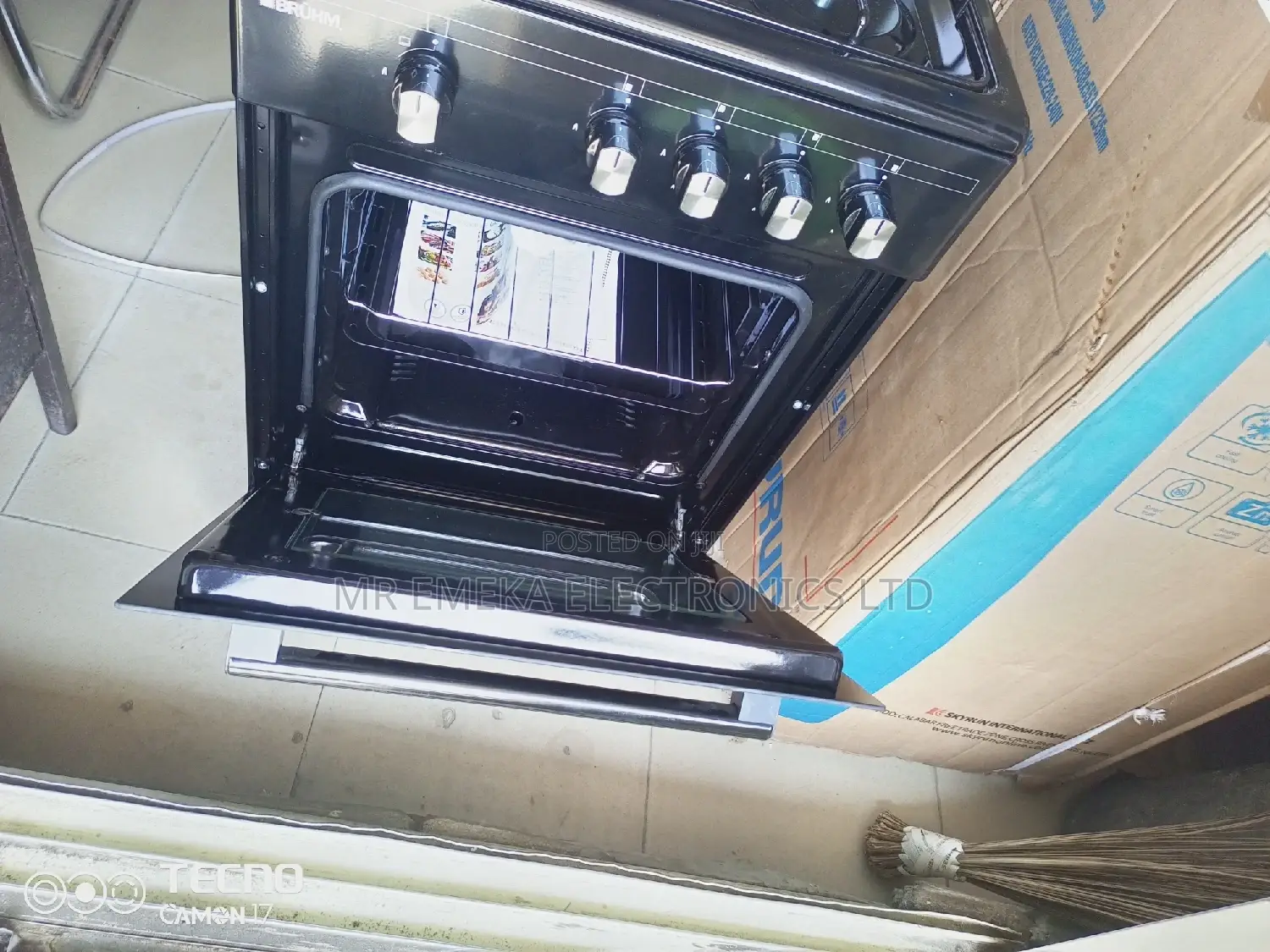 Bruhm All Gas Cooker 4 Burner