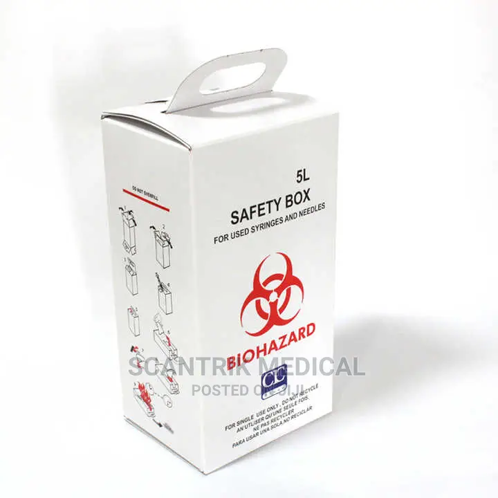 Safety Medical Box for Sharp Objects