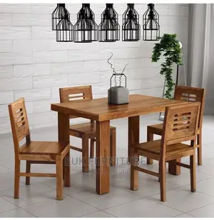 Polished 4 Seater Dining Set