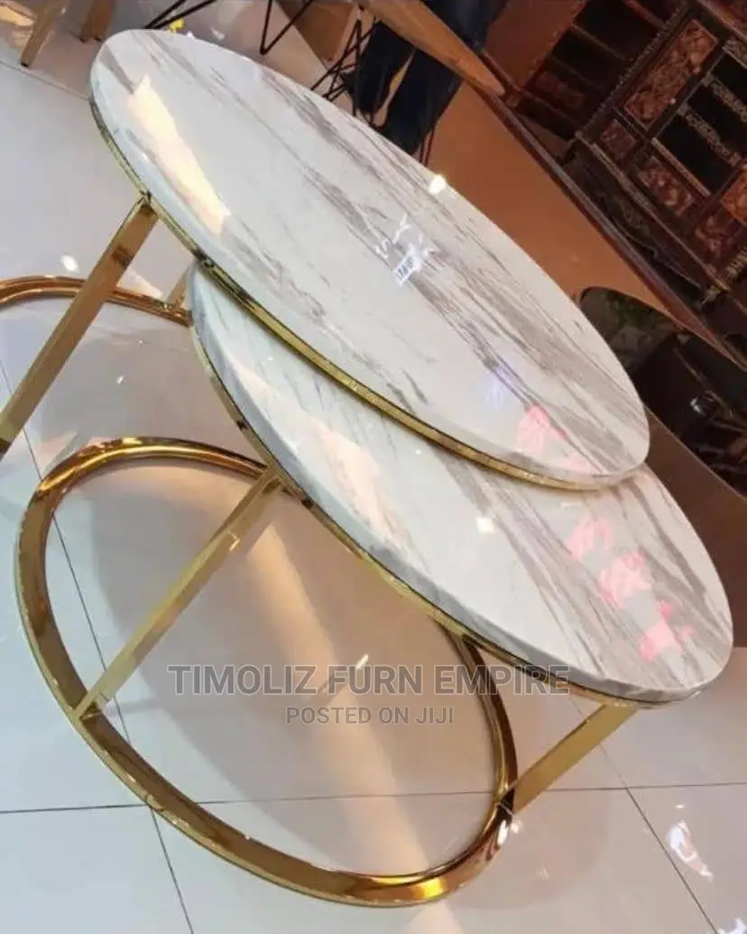 2 in 1 Marble Center Table/New Design