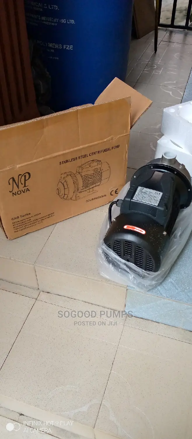 Nova Stainless Surface Pump Type 2.2kw/3hp Single Phase
