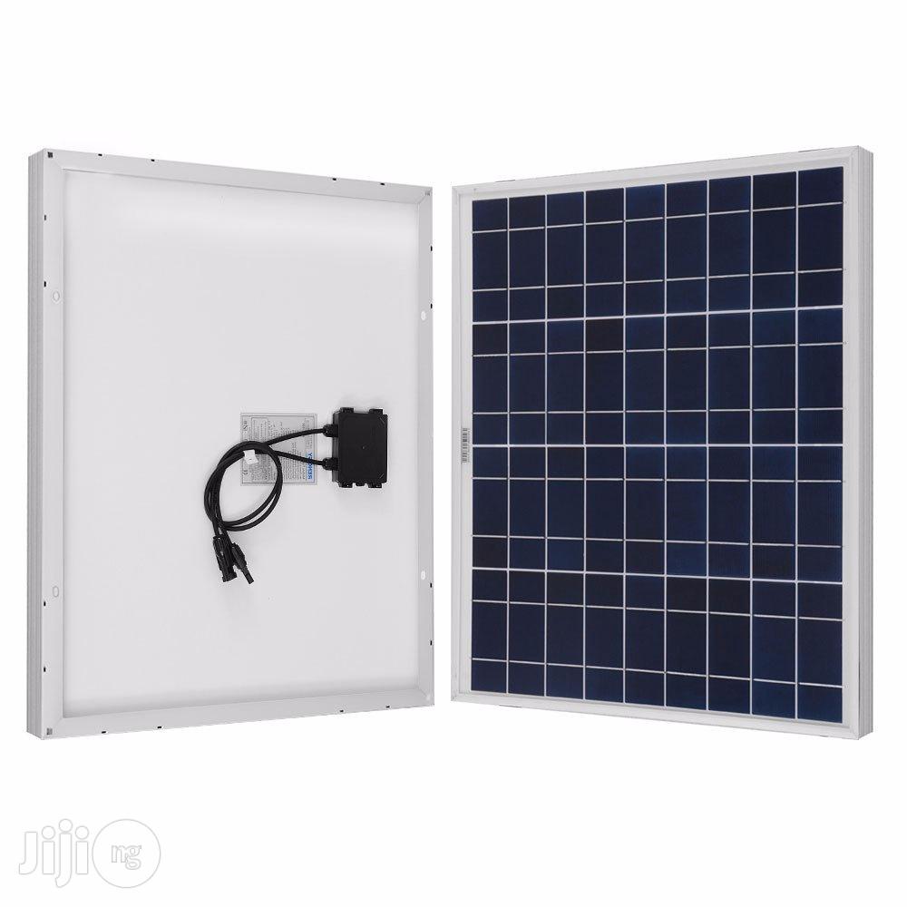 50 Watts 18volts Polycrystalline Solar Panel for 12v