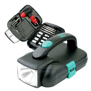 24pc Emergency Tools Box Kit With Flashlight