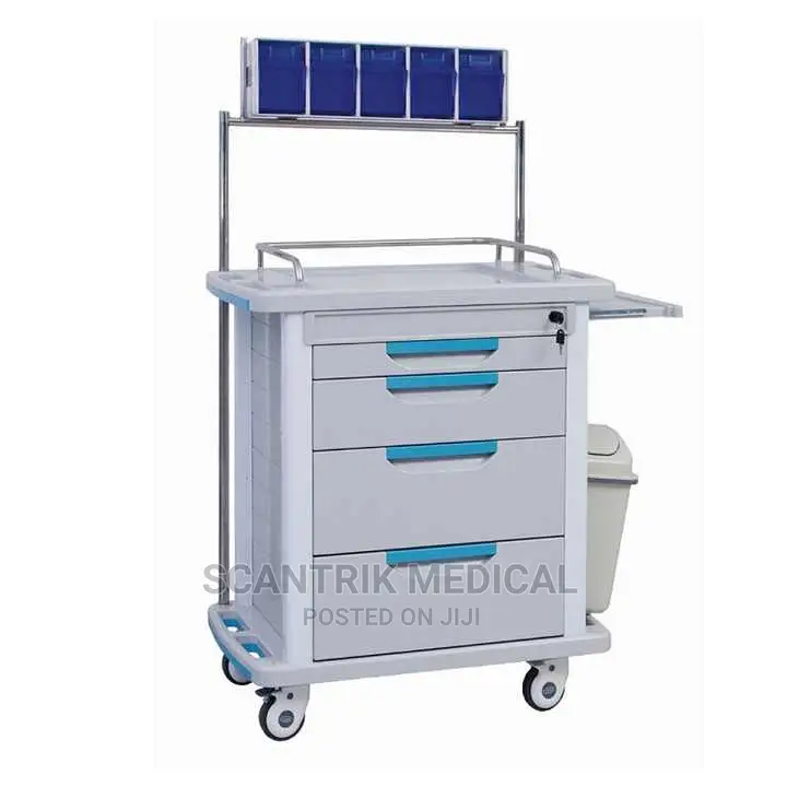 Easy Grip Anesthesia Trolley