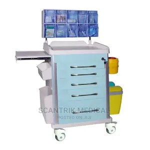 Movable Hospital Anesthesia Trolley