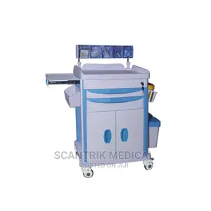 Strong Wheels Hospital Anesthesia Trolley