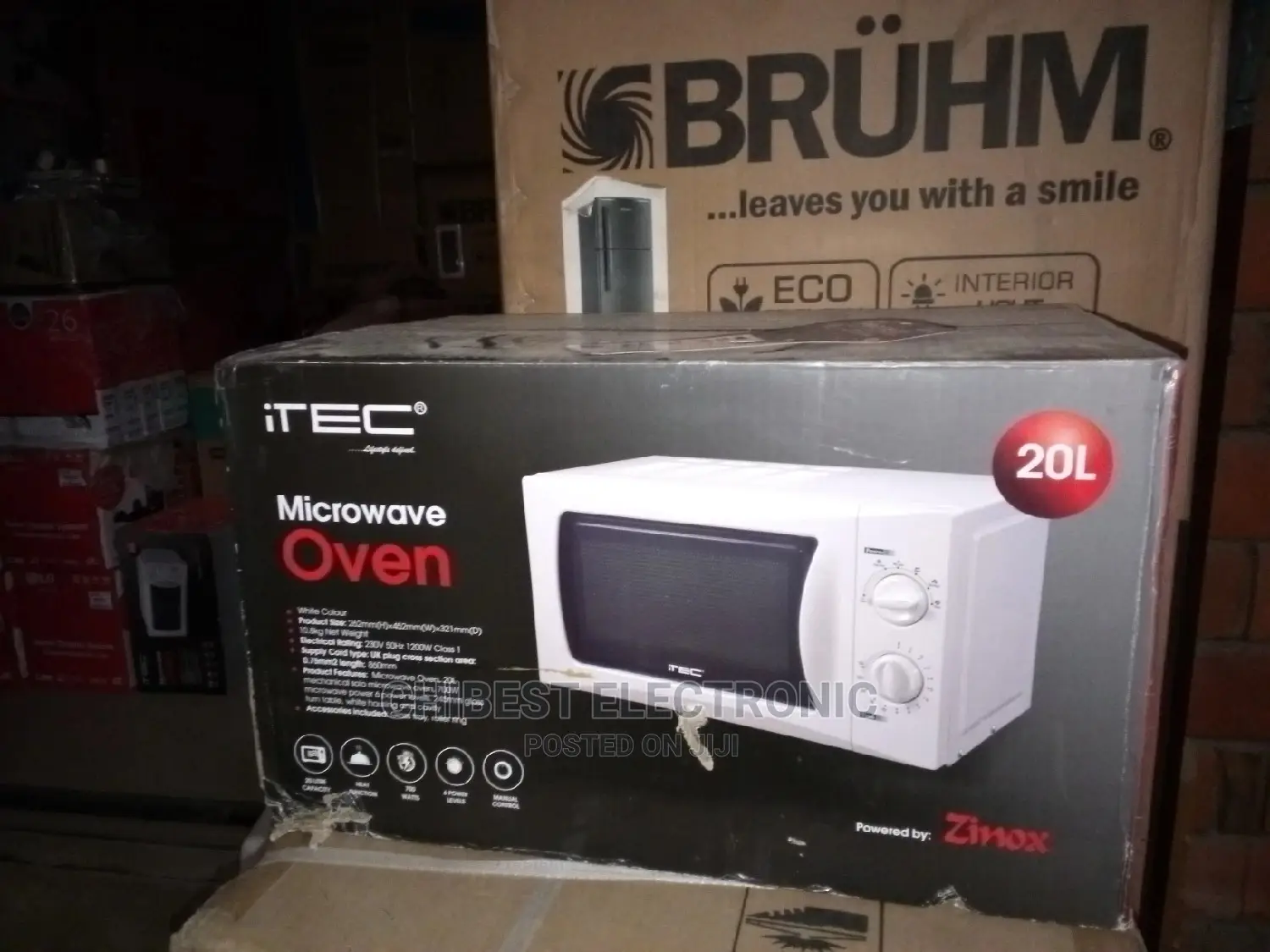 Itec Microwave Oven Faster Than Oder, With a Year Warranty