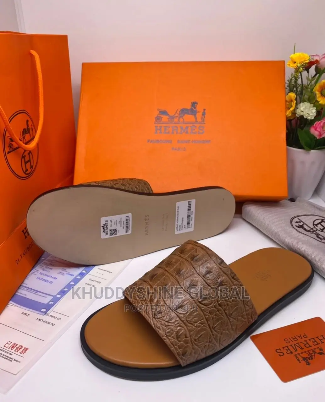 Hermes Slippers For Men's