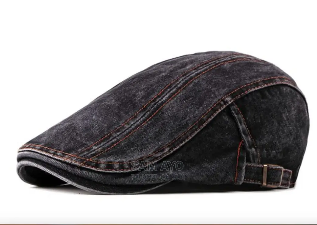 Denim Jeans Panama Cap Hat