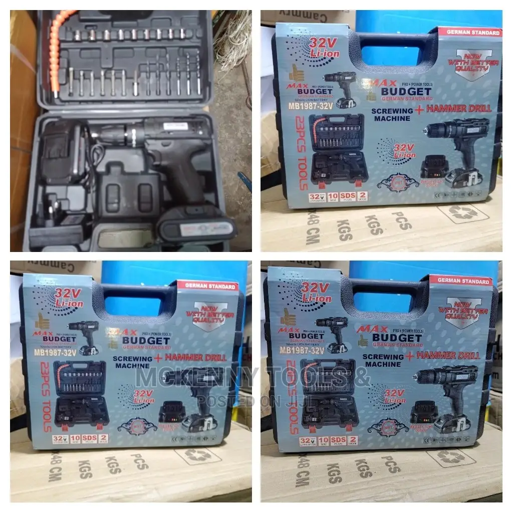 German Standard 32V Li-Ion Max PRO Power Tools Budget