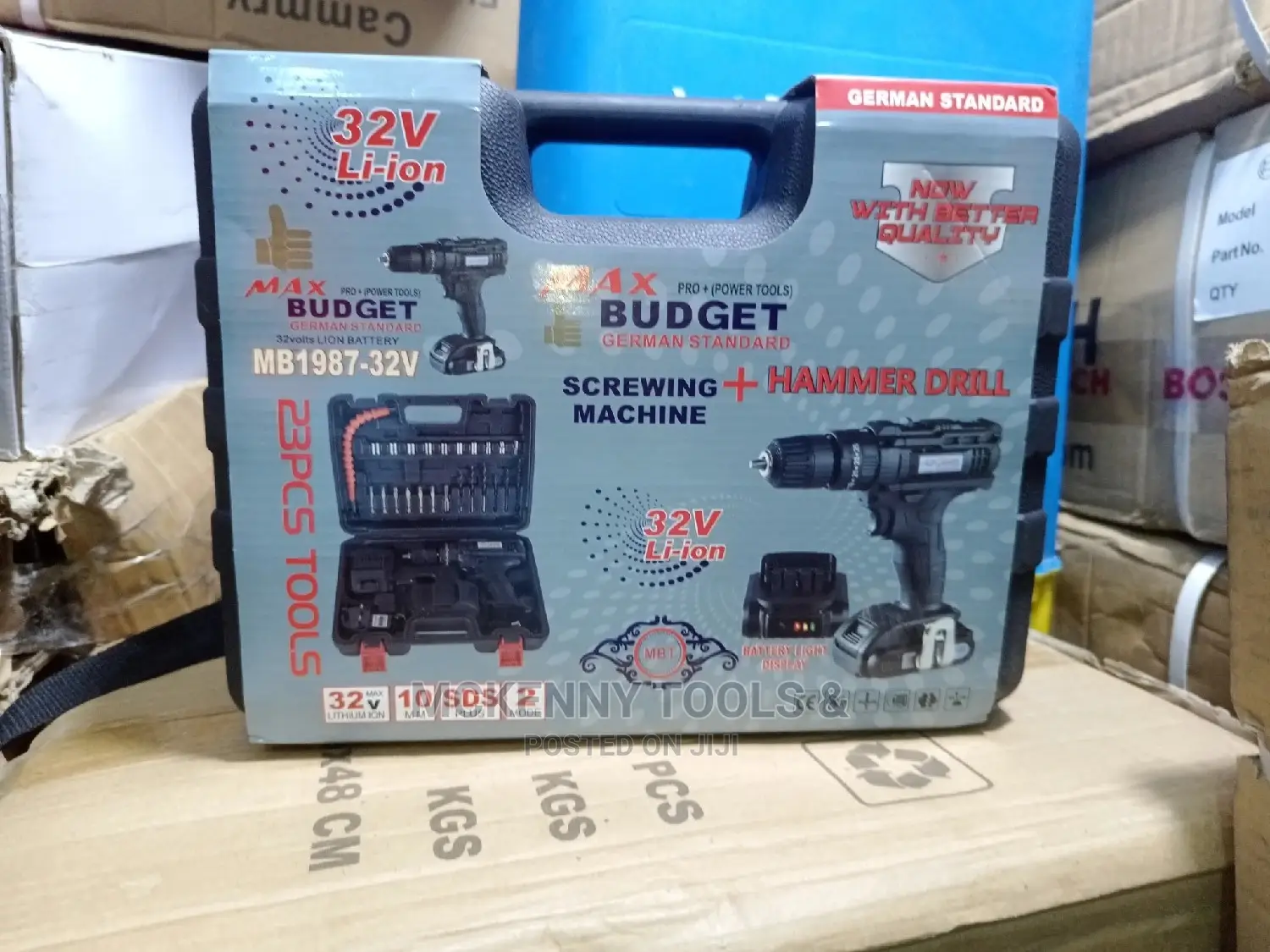German Standard 32V Li-Ion Max PRO Power Tools Budget