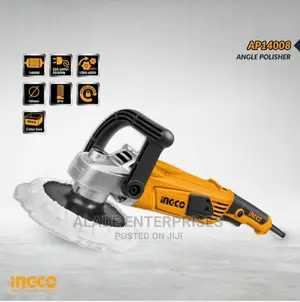 Ingco 1400w Variable Speed Angle Polisher - Buffing Machine