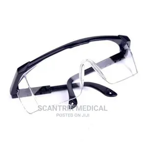 Anti-Fog Glasses Protective Eye Goggles Safety Blue Frame