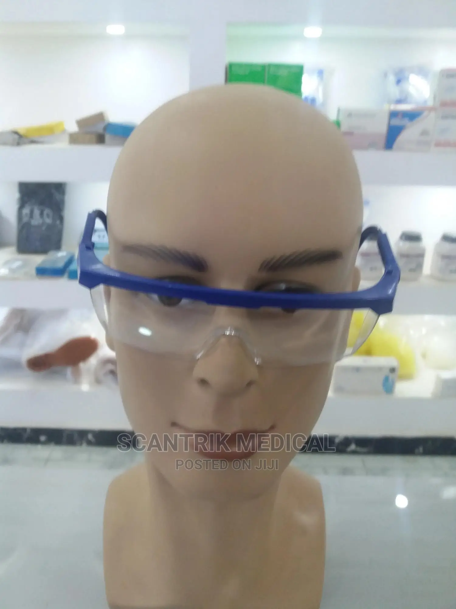 Transparent Plastic Eyewear Goggles, for Eye Protective