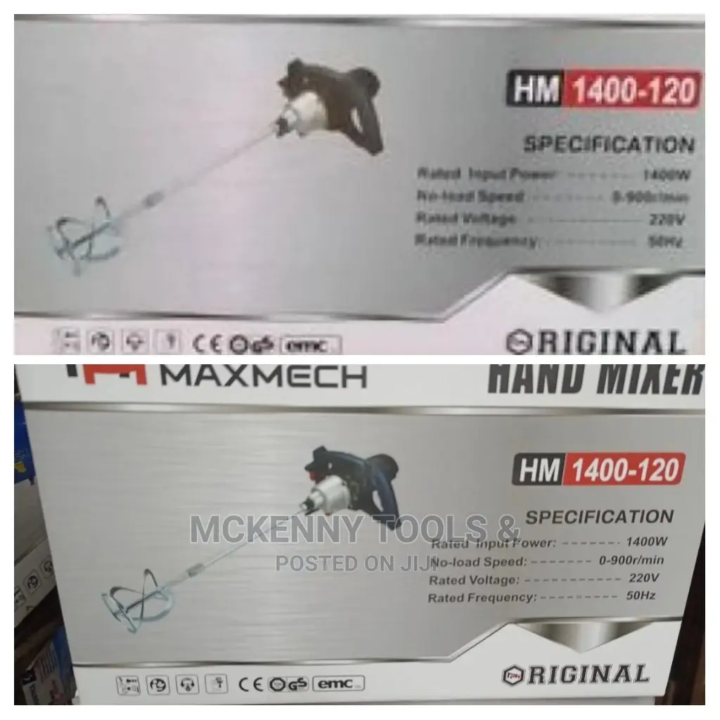 Maxmech Electric Paint, Cement And Cement Mixer