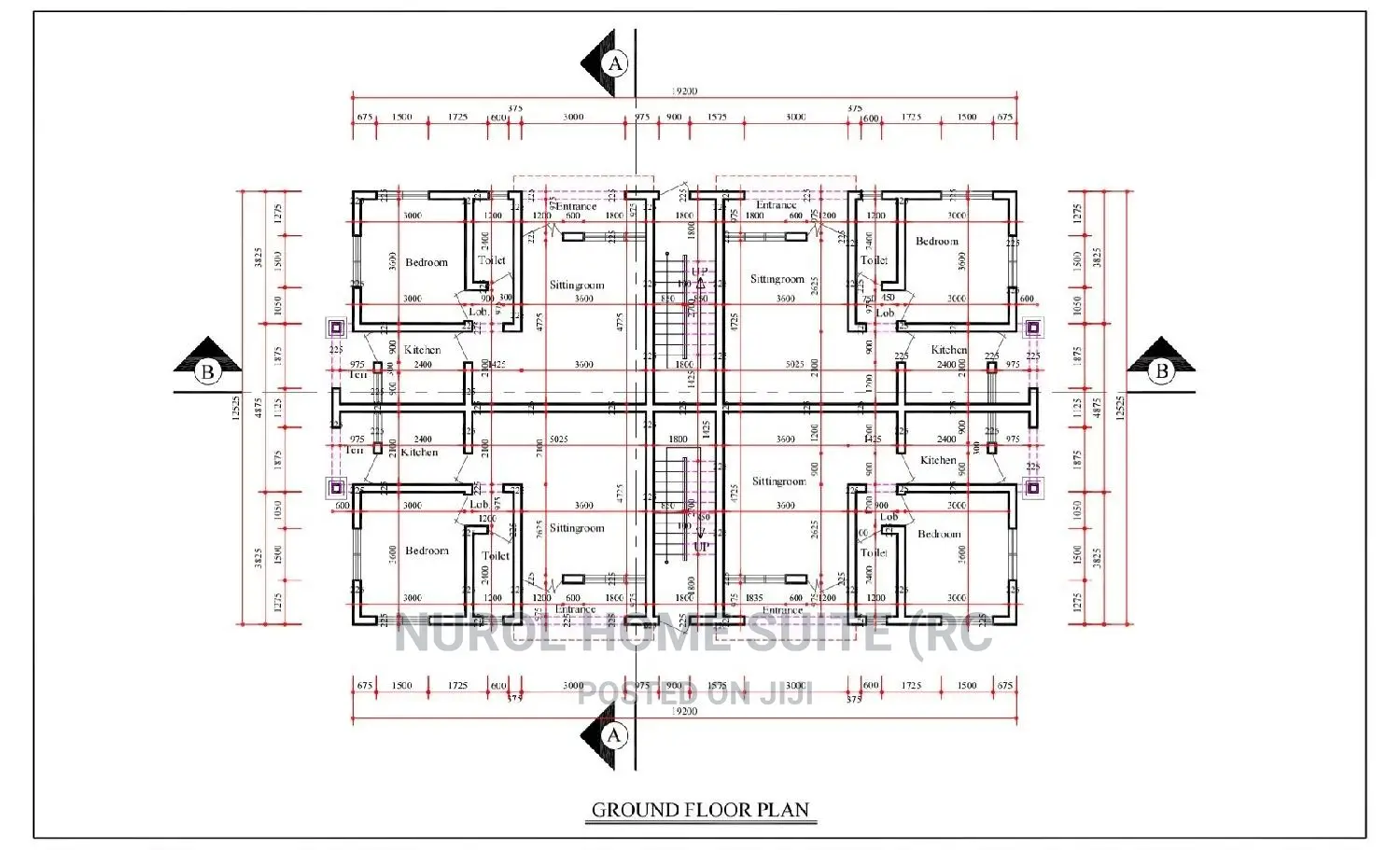 Detail Architectural Working Drawing and 3D Visualization.