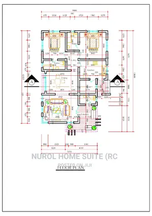 Detailed Architectural Working Drawing And 3D Visualization