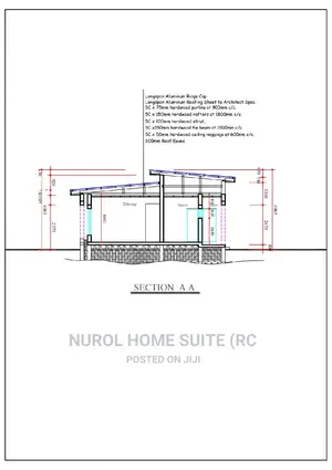 Detailed Architectural Working Drawing And 3D Visualization