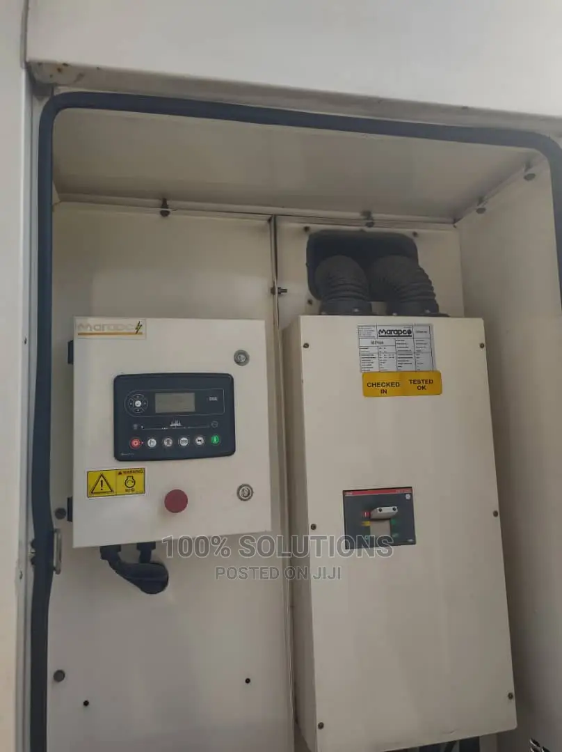 500kva Perkins Engine Soundproof Generator. 465hours