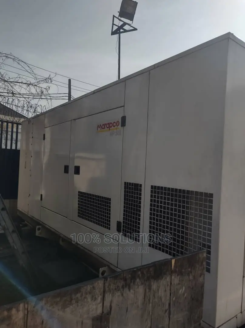 500kva Perkins Engine Soundproof Generator. 465hours