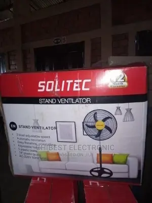 Standing Solictec Fan With Warrantee Brand New