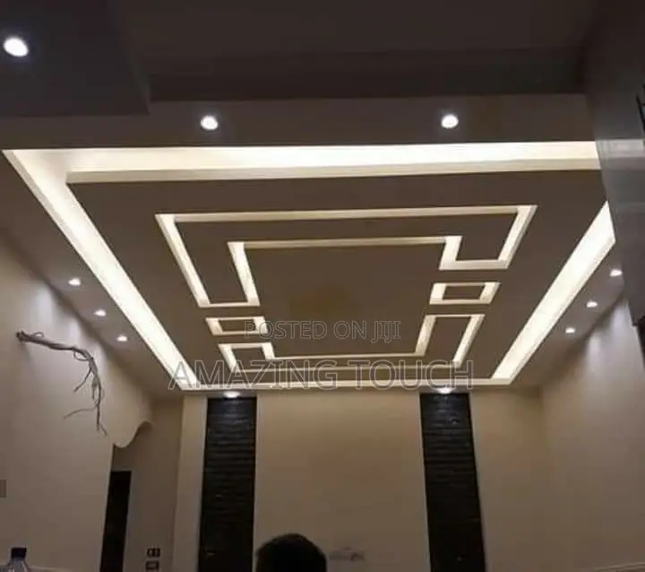 Pop Ceiling Design, Screeding