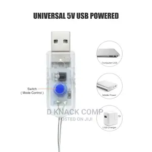 3m LED Fairy Lights Curtain USB String Light Remote Control