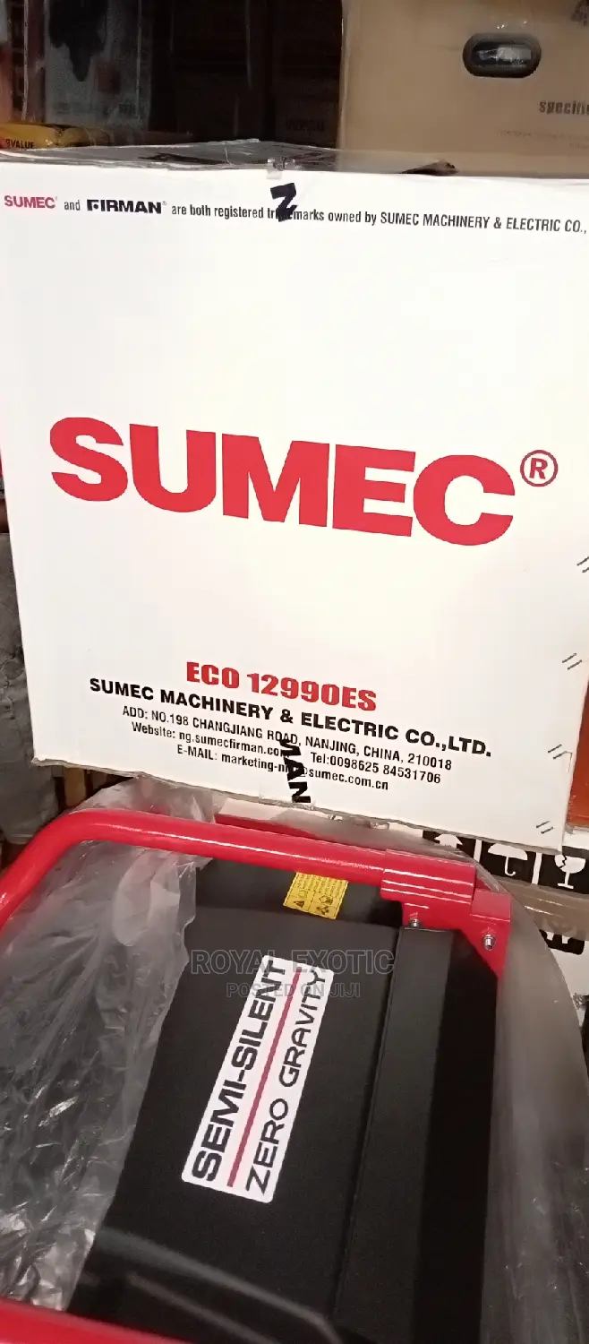 10kva Original Sumec Fireman Generator With Key, 100% Coppa