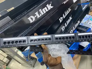 D-Link 24 Ports Cat 6 Patch Panels