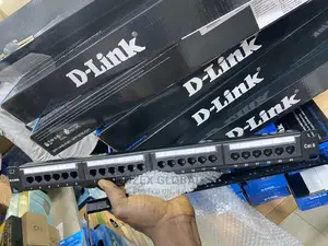 D-Link 24 Ports Cat 6 Patch Panels