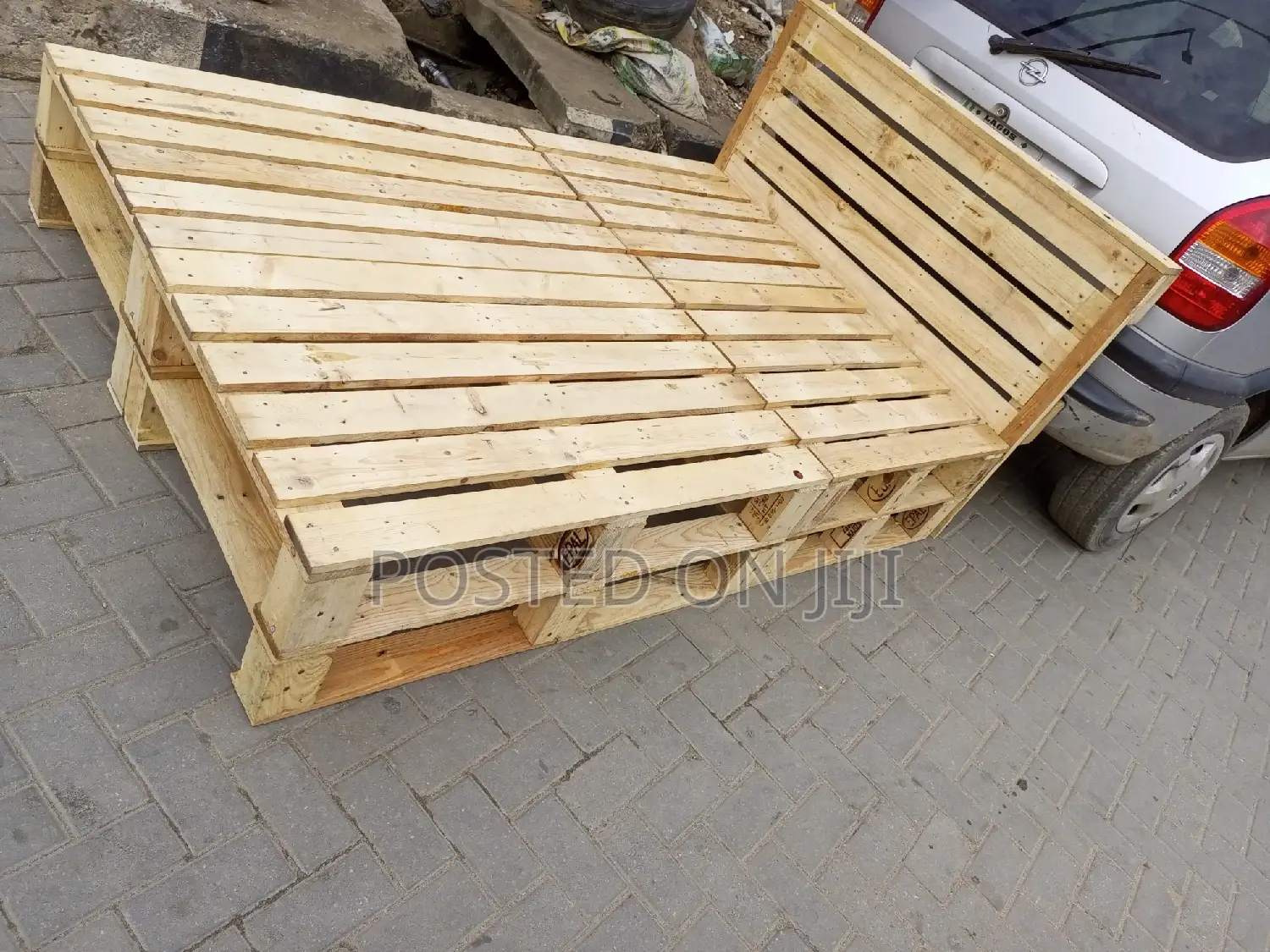 4.5by6 Double Base Pallet Bedframe