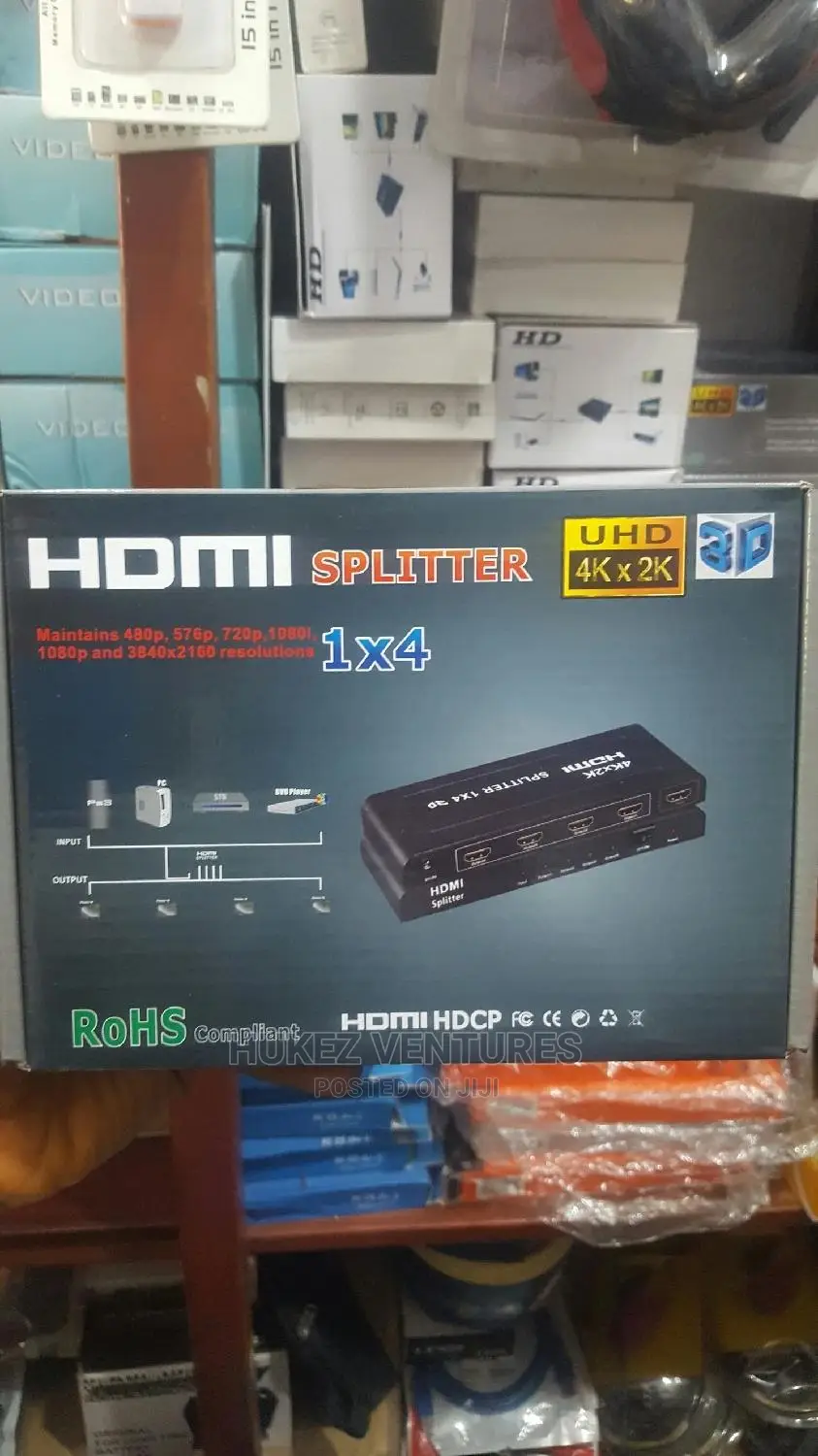 Hdmi Splitter 4 Ways