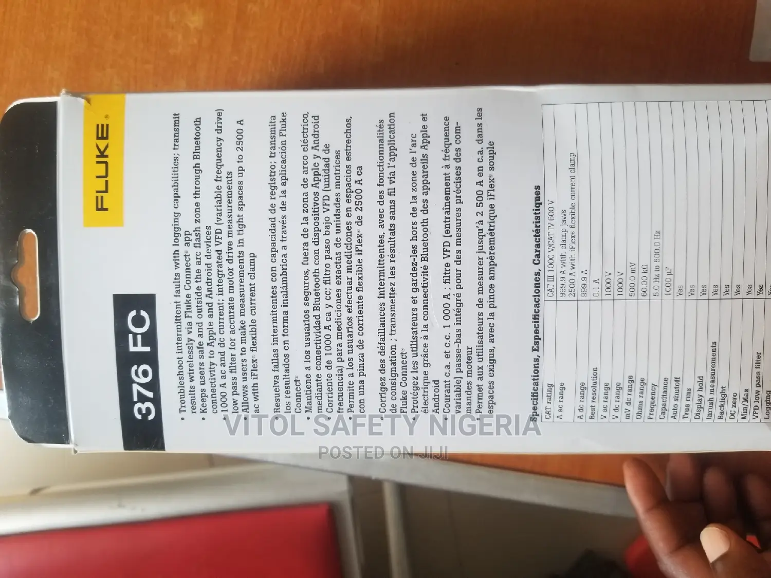 Fluke 376fc Clamp Meter