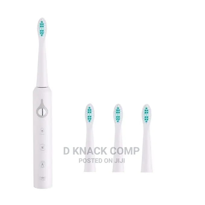 Electric Toothbrushes With 3 Brush USB Rechargeable