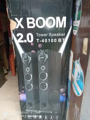 Silverbird X Boom Double Speaker Sound System