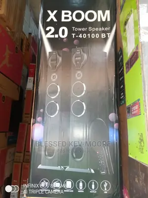Silverbird X Boom Double Speaker Sound System