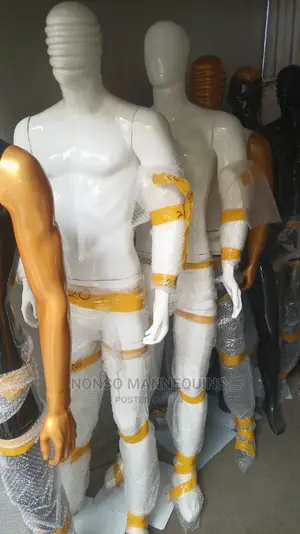 Male Fibre Mannequins Of Different Colours
