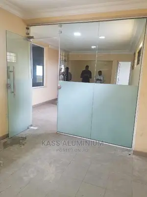 Frameless Glass Swing