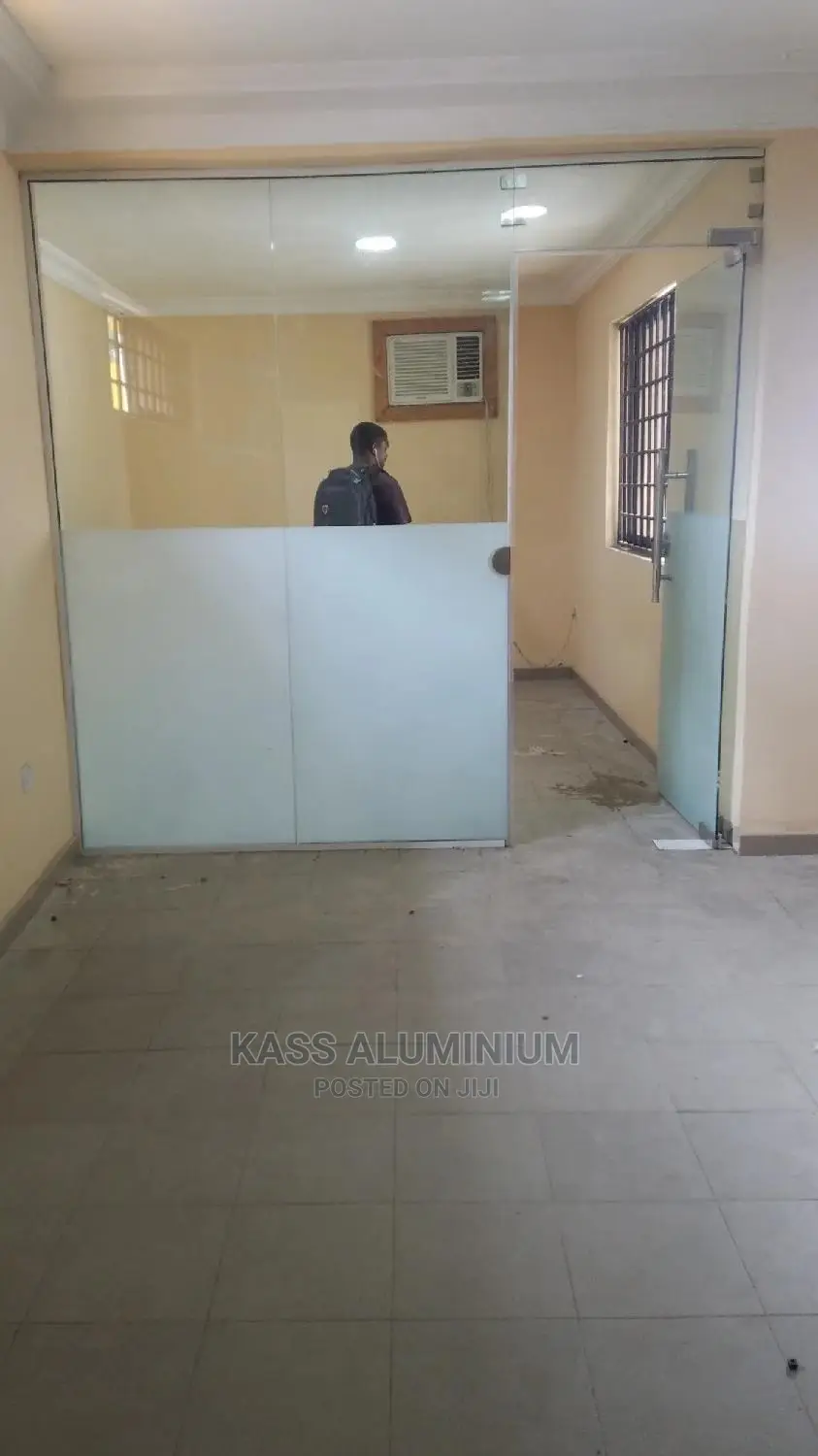 Frameless Glass Swing