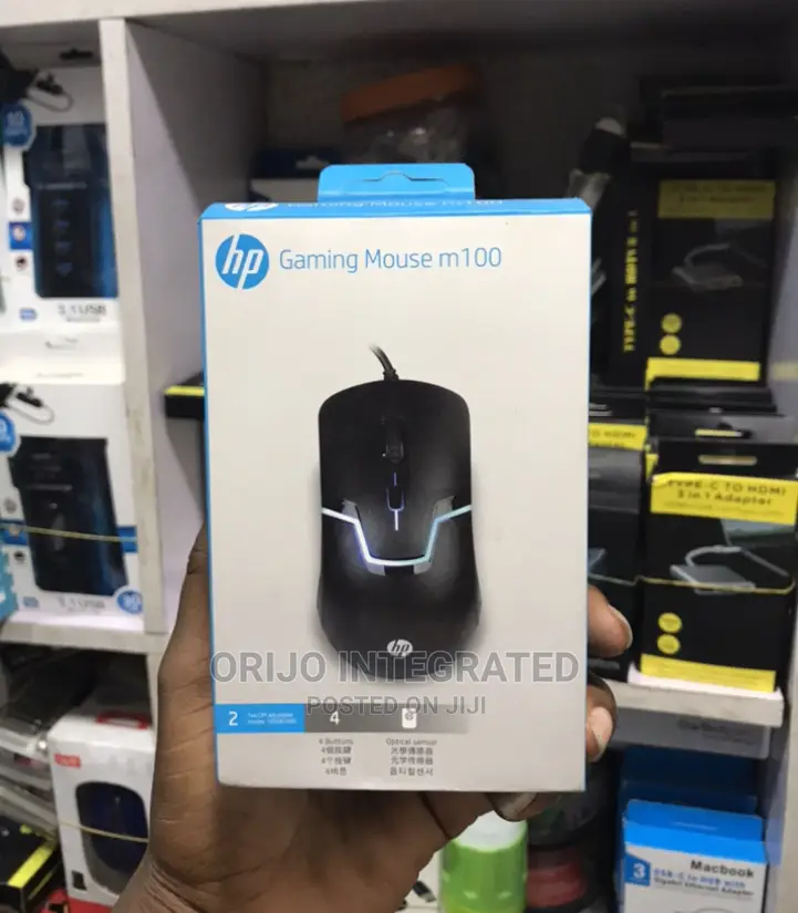 HP M100 Wired Gaming RGB Mouse